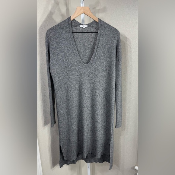 Rails Tilda Ash Gray Wool & Cashmere Long Sleeve Tunic Sweater Dress Size XS - Picture 10 of 10